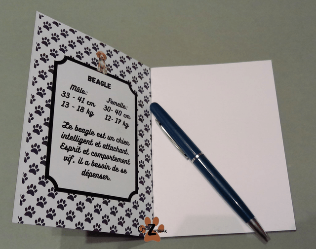 Carnet de note Beagle