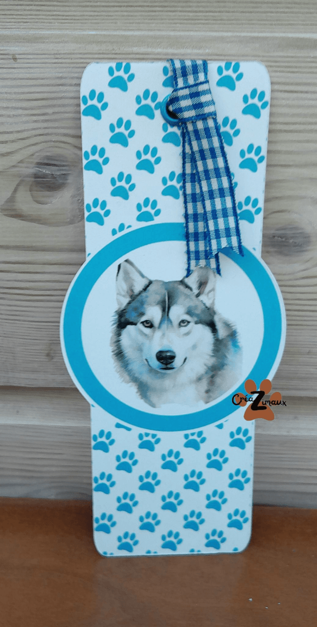 Marque pages Husky (magnétique ou standard)
