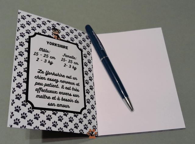 Carnet de note Yorkshire
