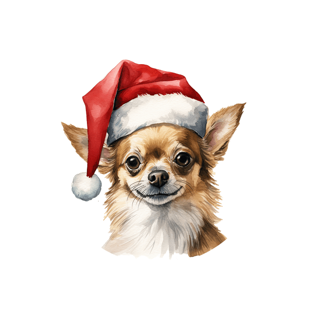 Porte clé Chihuahua modèle Noël