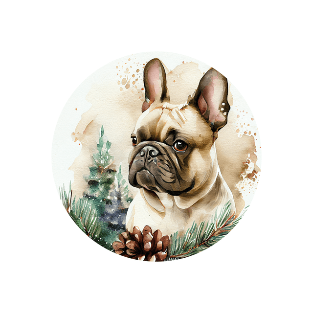 Porte clé Bouledogue français