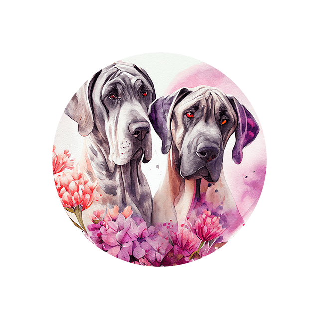Porte clé Dogue Allemand