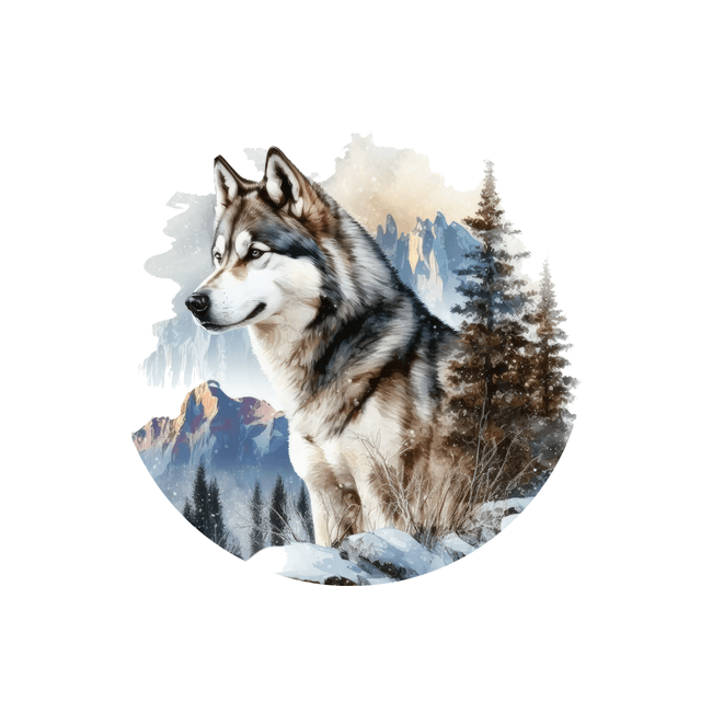 Porte clé Husky