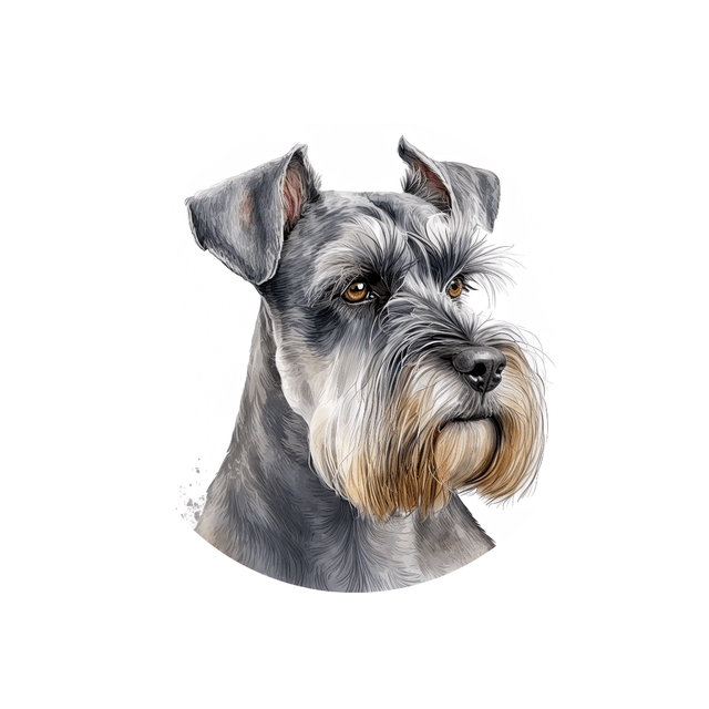 Porte clé Schnauzer
