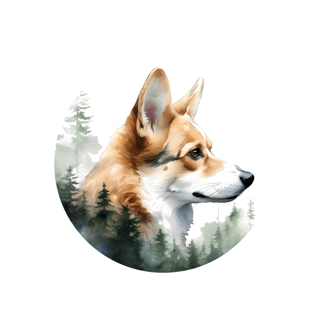 Porte clé Corgi