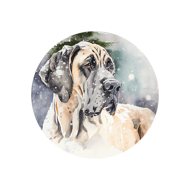 Porte clé Dogue Allemand