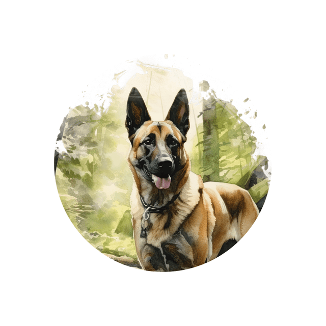 Porte clé Malinois