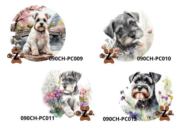 Porte clé Schnauzer
