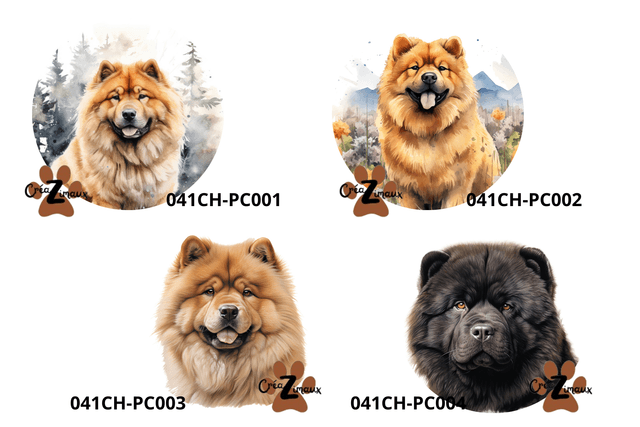 Porte clé Chow Chow