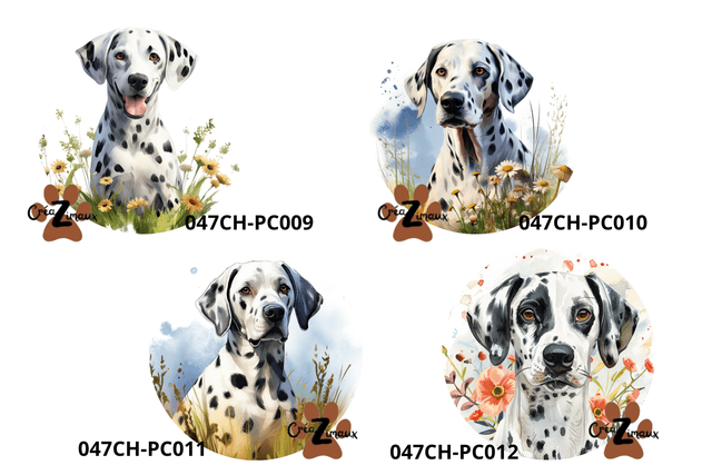 Porte clé Dalmatien