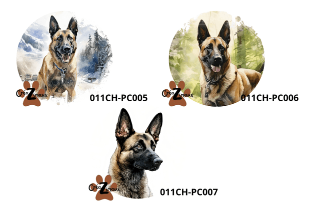 Porte clé Malinois