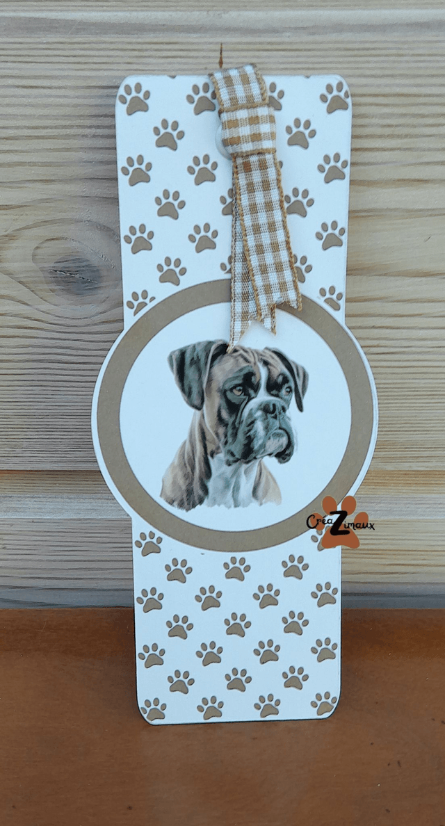Marque pages Boxer (magnétique ou standard) 