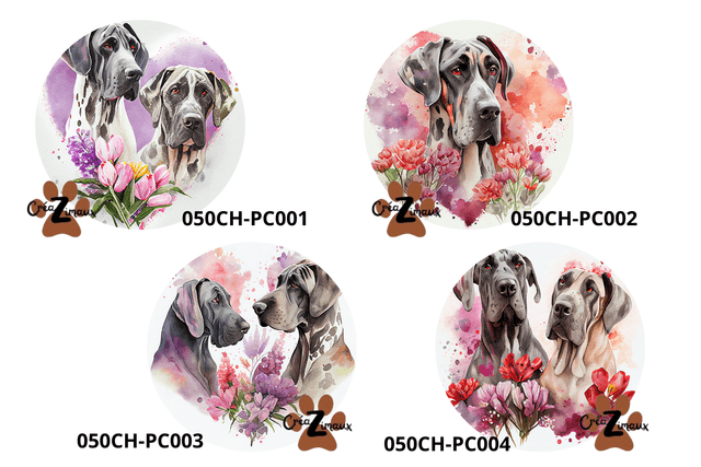 Porte clé Dogue Allemand