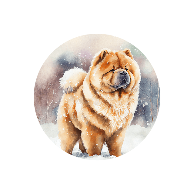 Porte clé Chow Chow