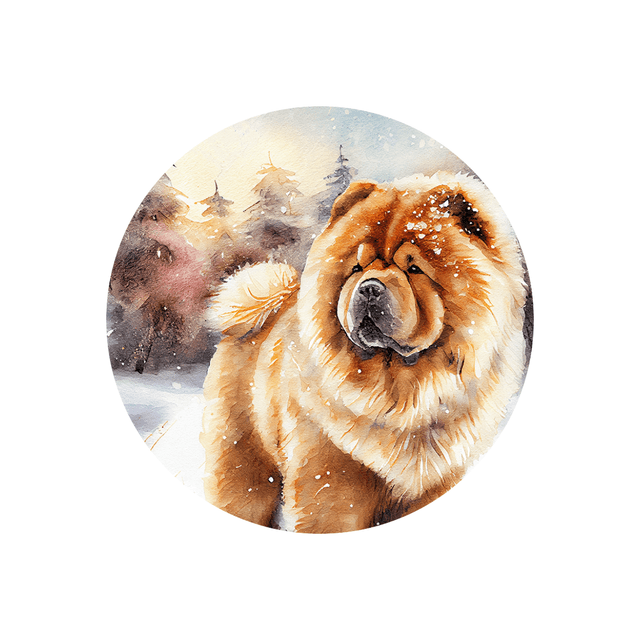 Porte clé Chow Chow