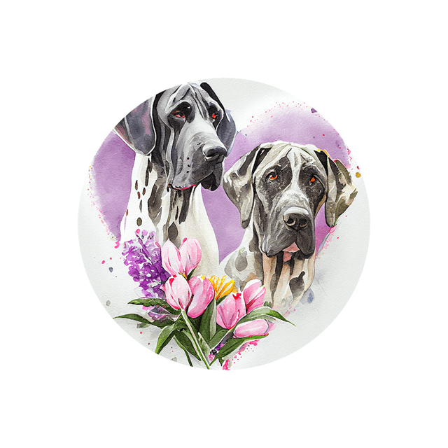 Porte clé Dogue Allemand