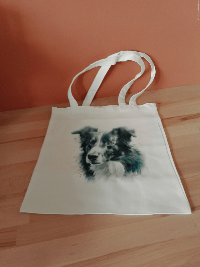 Sac - Tote bag Border collie