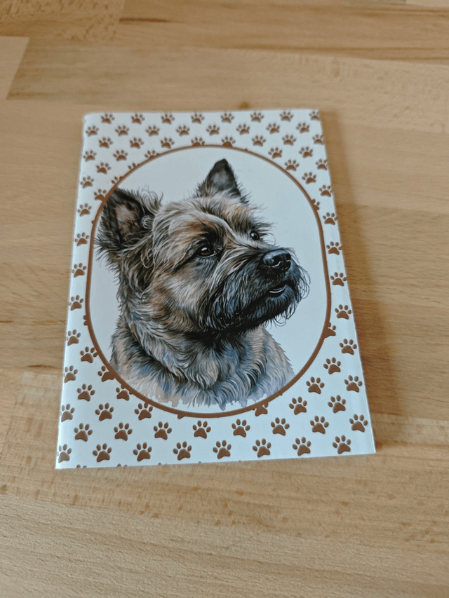 Carnet de note Cairn Terrier