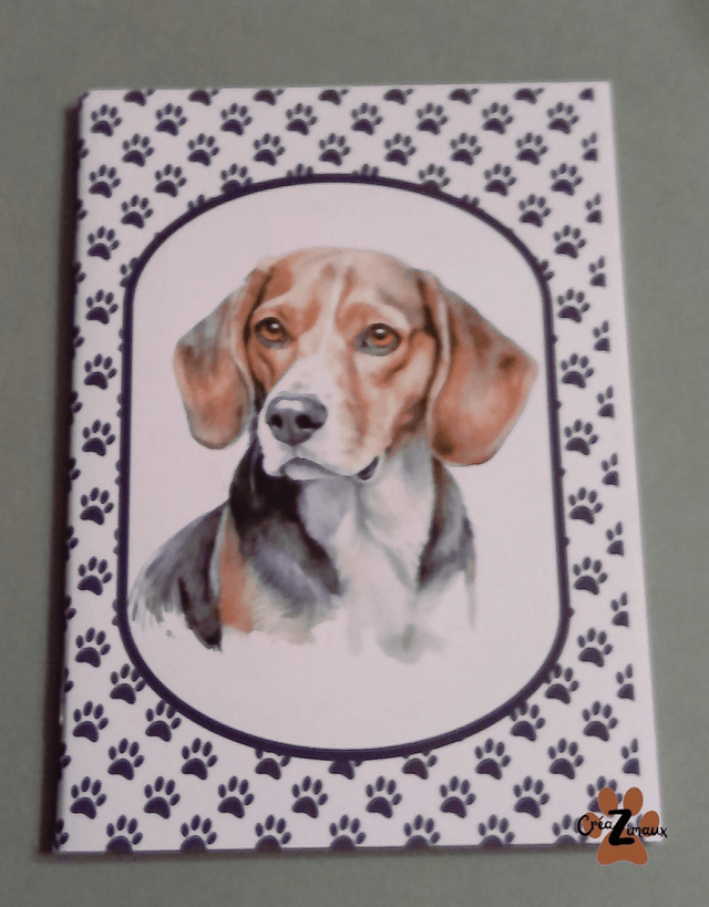 Carnet de note Beagle