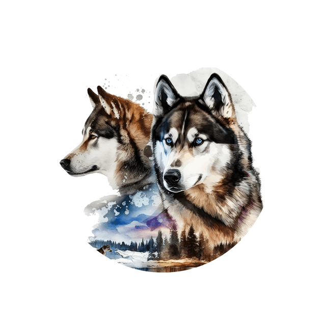 Porte clé Husky