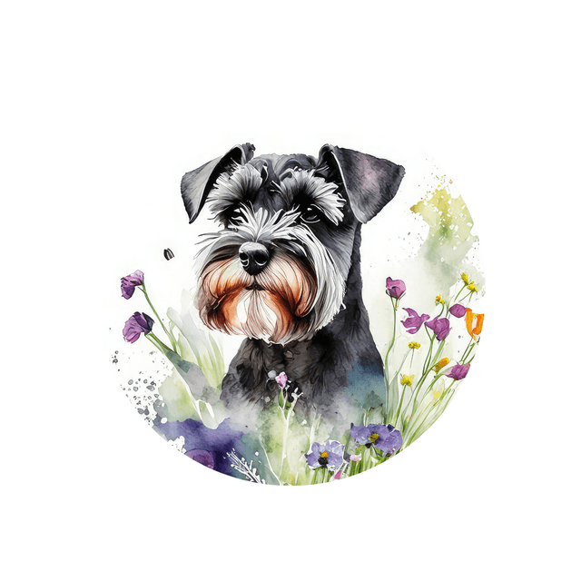 Porte clé Schnauzer