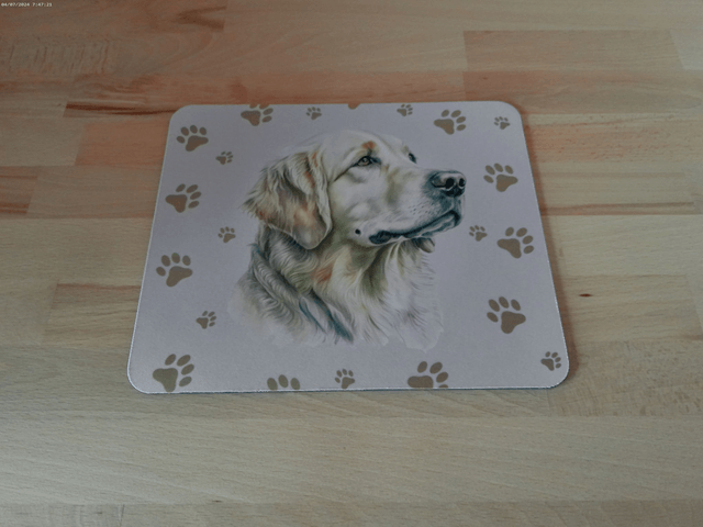Tapis de souris Golden Retriever