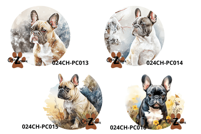 Porte clé Bouledogue français