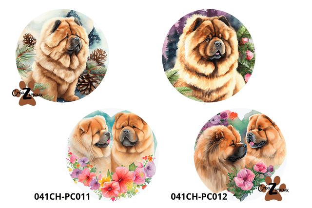 Porte clé Chow Chow