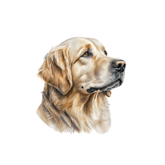Porte clé Golden Retriever