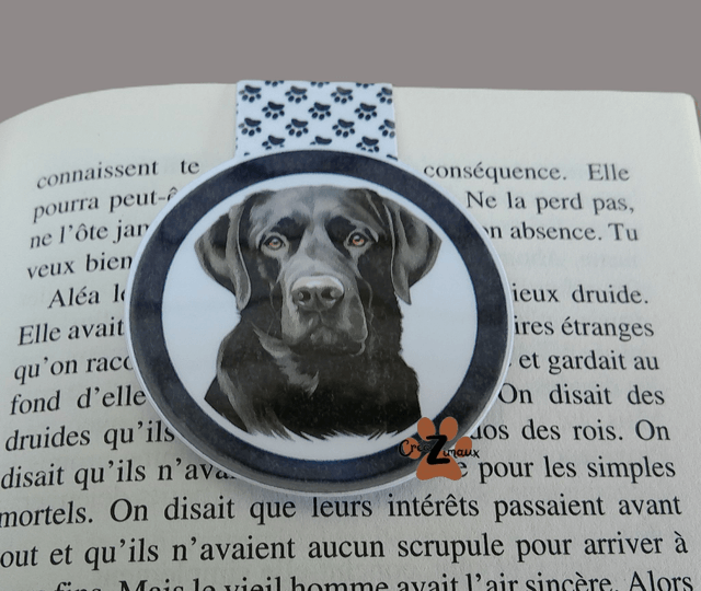 Marque pages Labrador (magnétique ou standard)