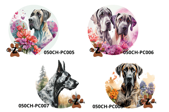 Porte clé Dogue Allemand