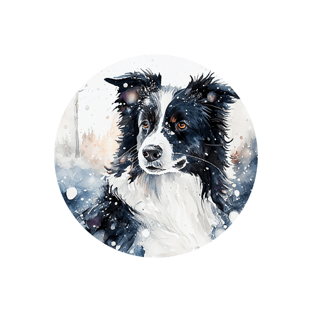 Porte clé Border Collie