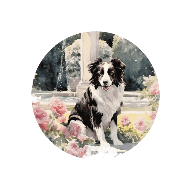 Porte clé Border Collie