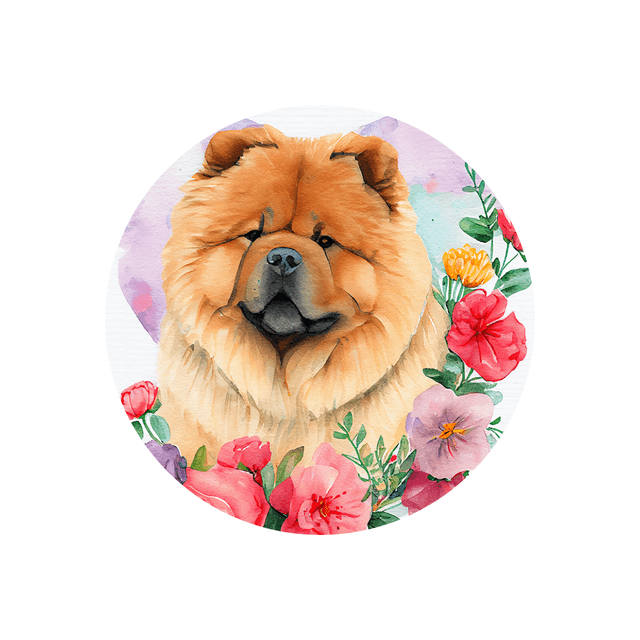 Porte clé Chow Chow