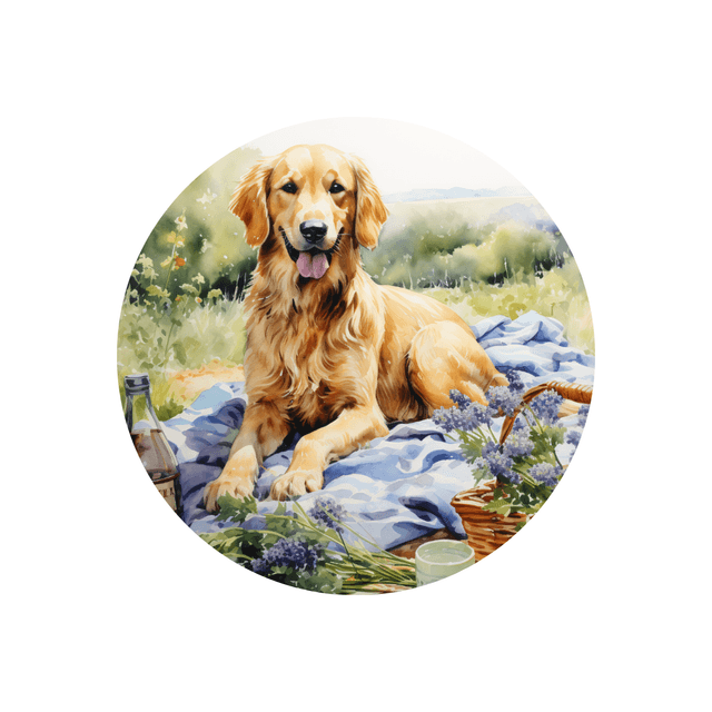 Porte clé Golden Retriever