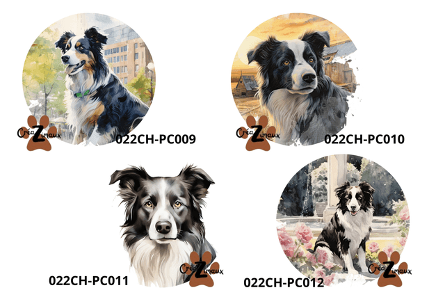 Porte clé Border Collie