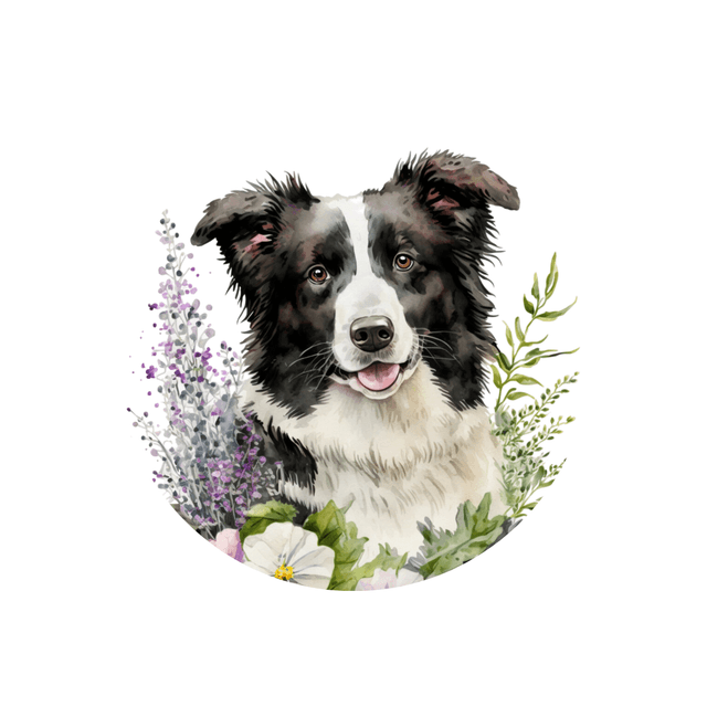 Porte clé Border Collie
