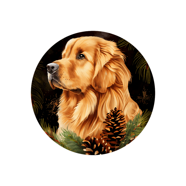 Porte clé Golden Retriever