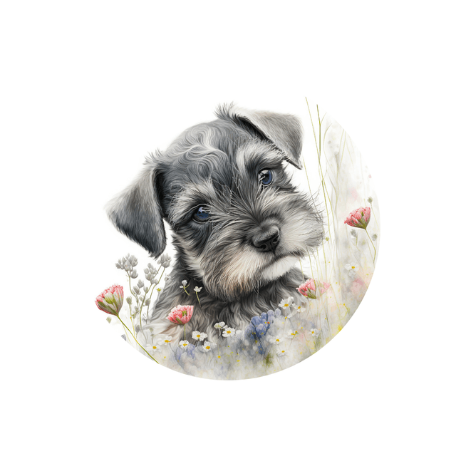 Porte clé Schnauzer
