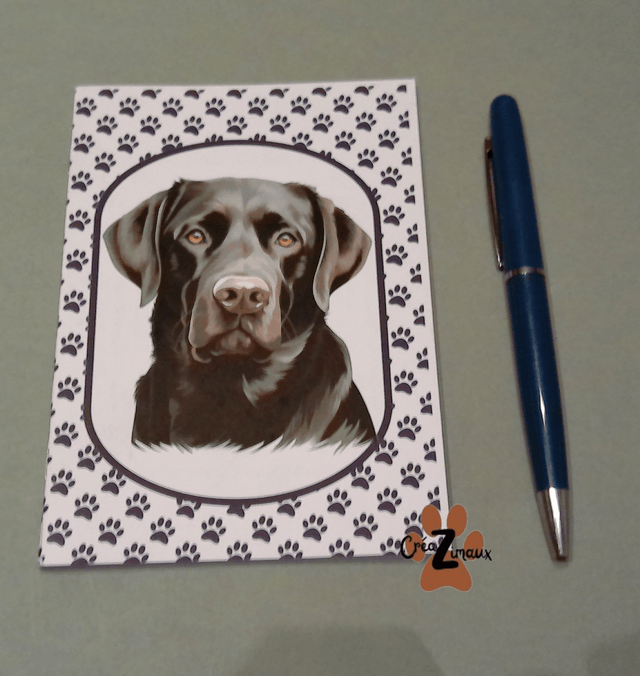 Carnet de note Labrador