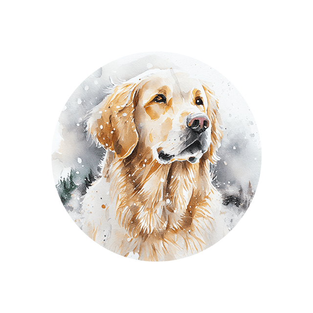 Porte clé Golden Retriever