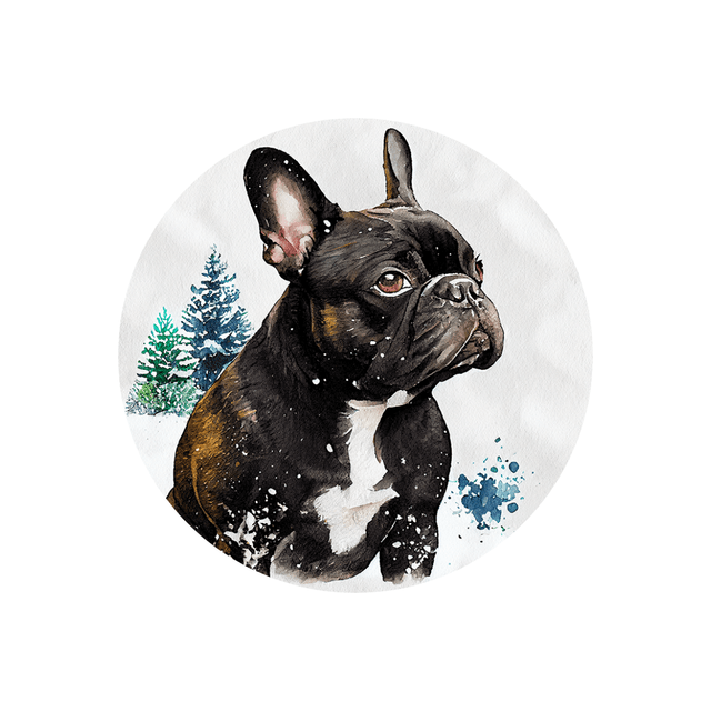 Porte clé Bouledogue français