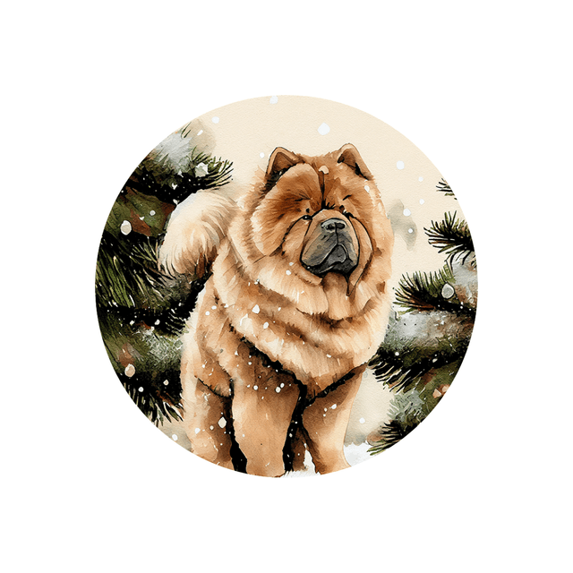 Porte clé Chow Chow