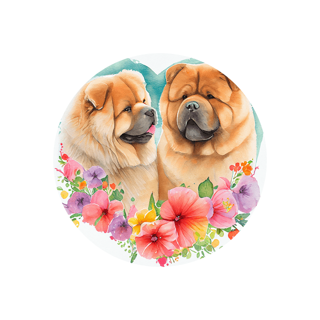 Porte clé Chow Chow