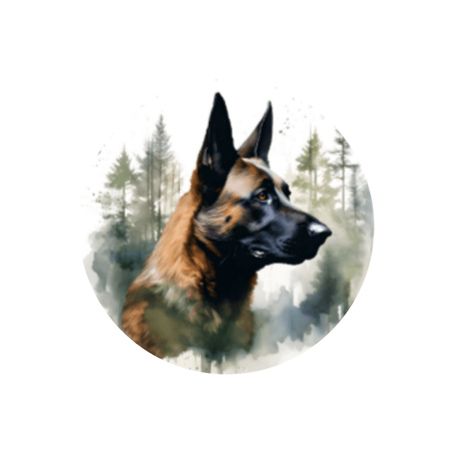 Porte clé Malinois