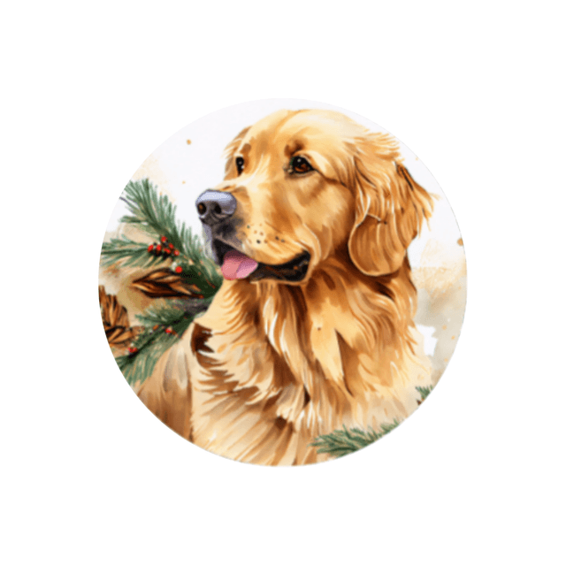 Porte clé Golden Retriever