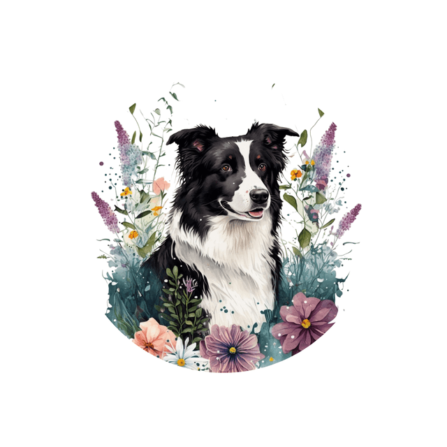 Porte clé Border Collie