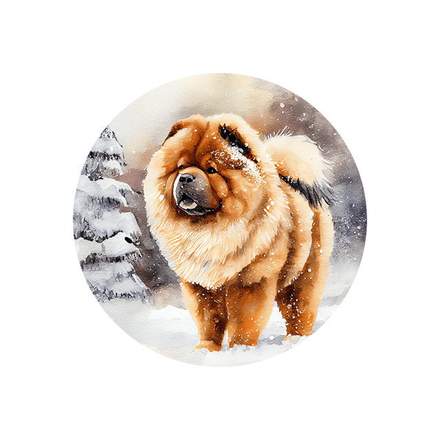 Porte clé Chow Chow
