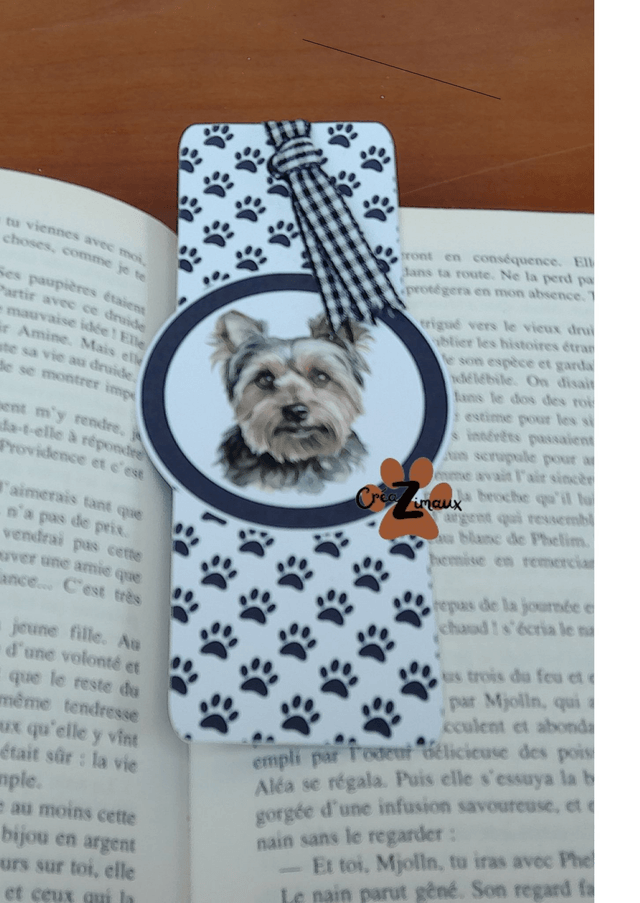 Marque pages Yorkshire (magnétique ou standard) 
