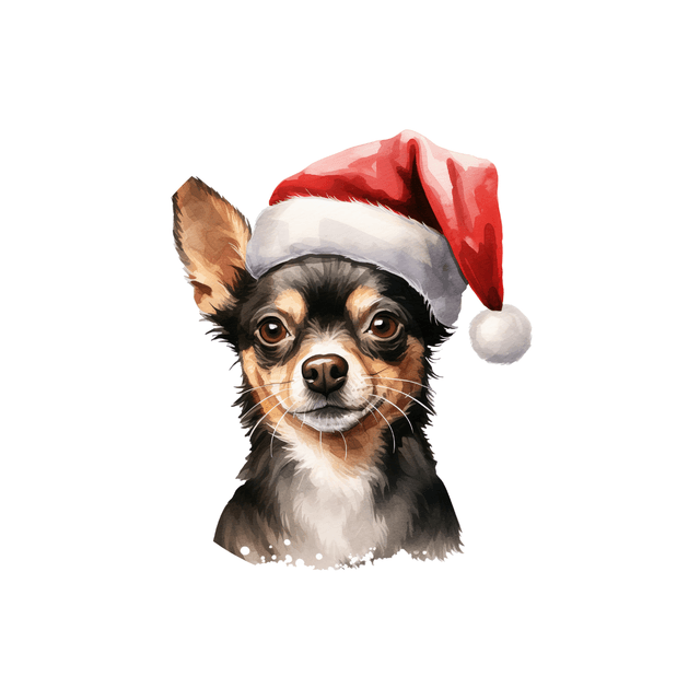 Porte clé Chihuahua modèle Noël